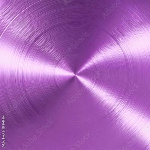 purple brushed circle background with metallic texture