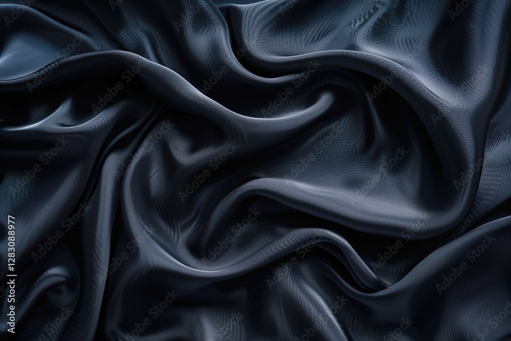 Smooth elegant black silk or satin texture abstract background. Smooth elegant black silk or satin texture abstract background.