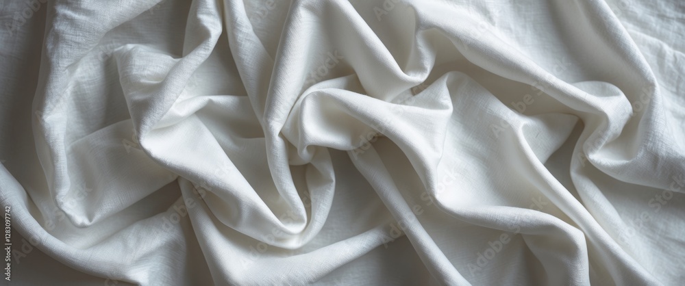 Textured white fabric background for elegant design projects and creative applications in photography and graphic design. Textured white fabric background for elegant design projects and creative applications in photography and graphic design.