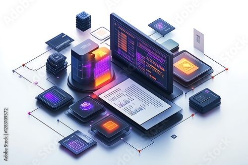 Document Management System (DMS) Concept for Businessmen to Streamline Document Handling and Enhance Operational Efficiency