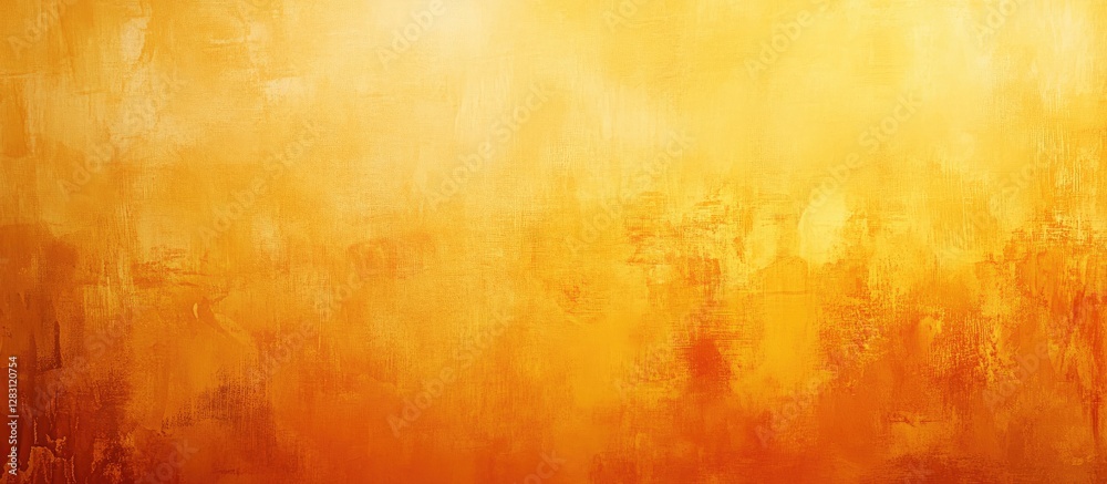 Obraz premium Warm golden-orange gradient background with soft abstract textures, evoking a sense of calm and richness for artistic or design purposes.