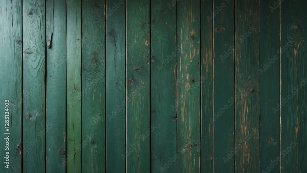 Green wooden planks background with natural textures and variations in color and grain for design and interior applications Green wooden planks background with natural textures and variations in color and grain for design and interior applications