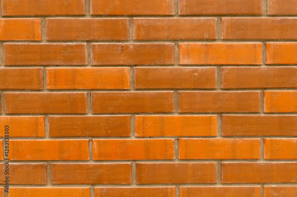 Obraz premium Brown brickwall as a pattern