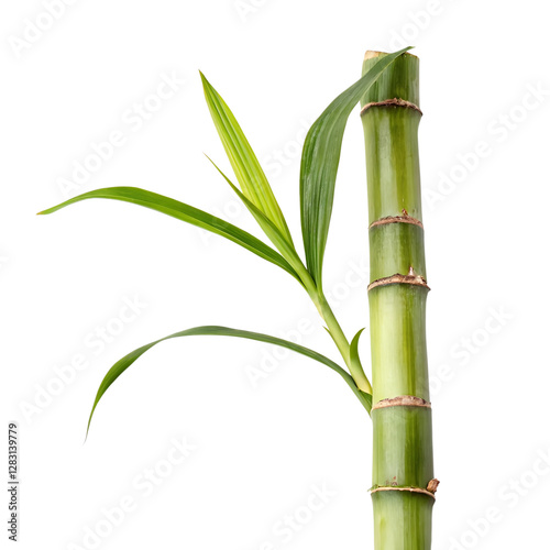 Sugar cane isolated on a transparent background