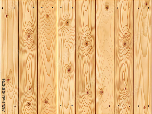 Wooden plank create rustic and natural emotion, seamless light pinewood background offer warm and cozy feeling to design project