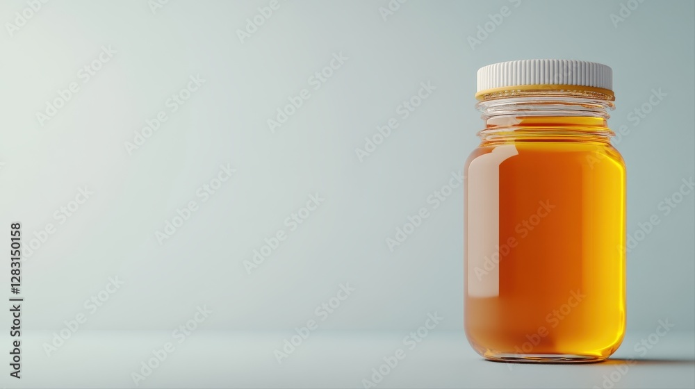 Freshly squeezed orange juice in a bright glass bottle with vibrant orange color and refreshing appearance Freshly squeezed orange juice in a bright glass bottle with vibrant orange color and refreshing appearance