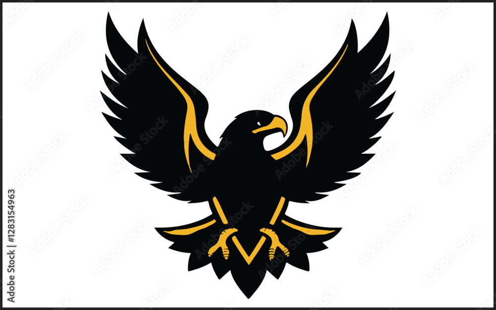 Obraz premium eagle in the form of an eagle