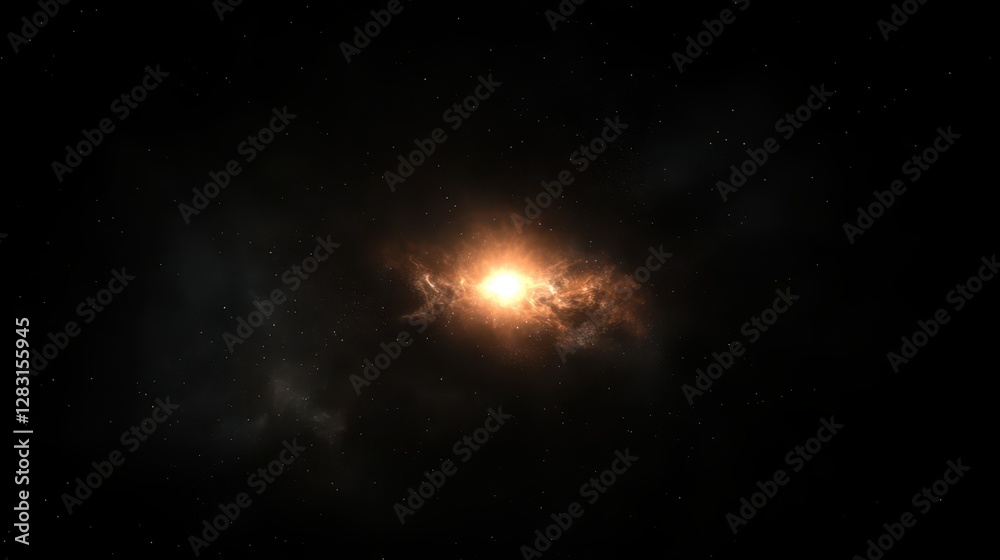 Fototapeta premium circle movements on a black background.