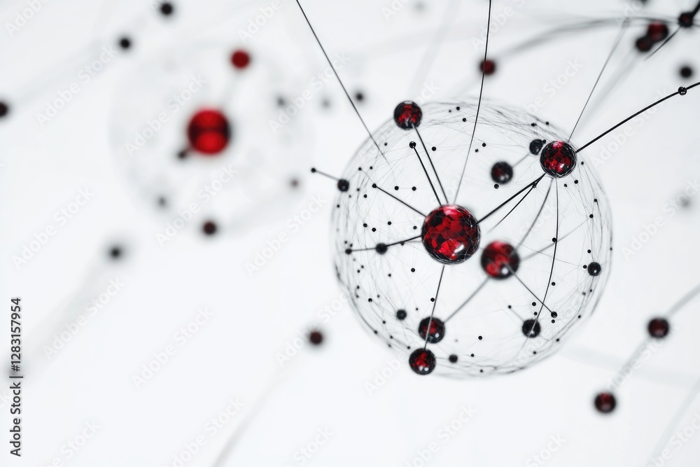 A close-up shot of multiple red and black balls, ideal for use in sports or game-related contexts A close-up shot of multiple red and black balls, ideal for use in sports or game-related contexts