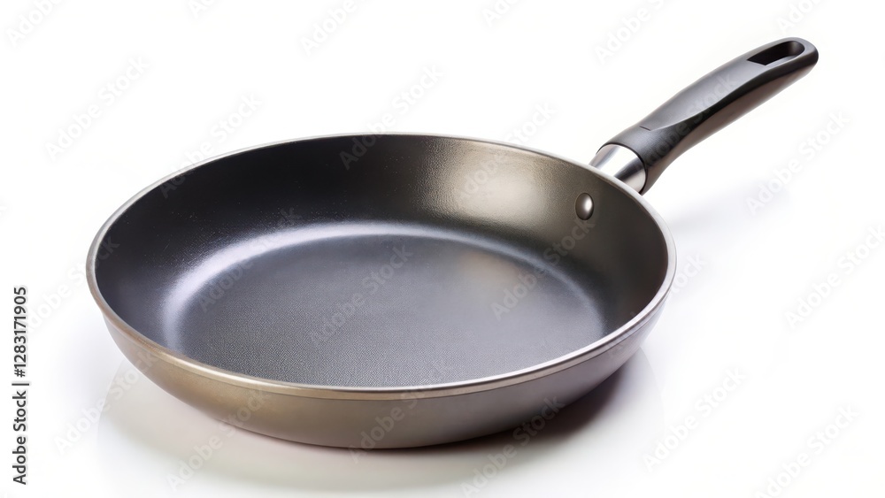 Non-stick Frying Pan on White Background Non-stick Frying Pan on White Background