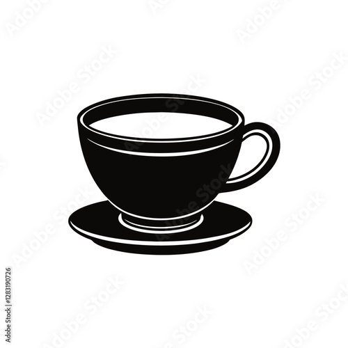 tea cup vector illustration