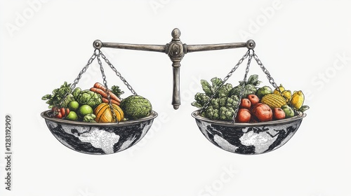 Equal food distribution initiative global scale article informative balanced nutrition equal access