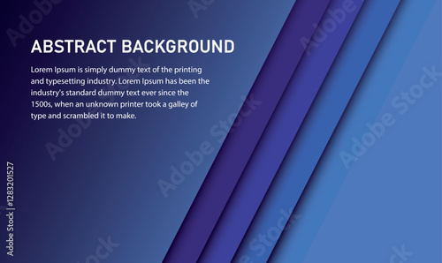 Modern abstract shapes concept design background. Geometric shapes. Abstract gradient color background. Vector illustration.