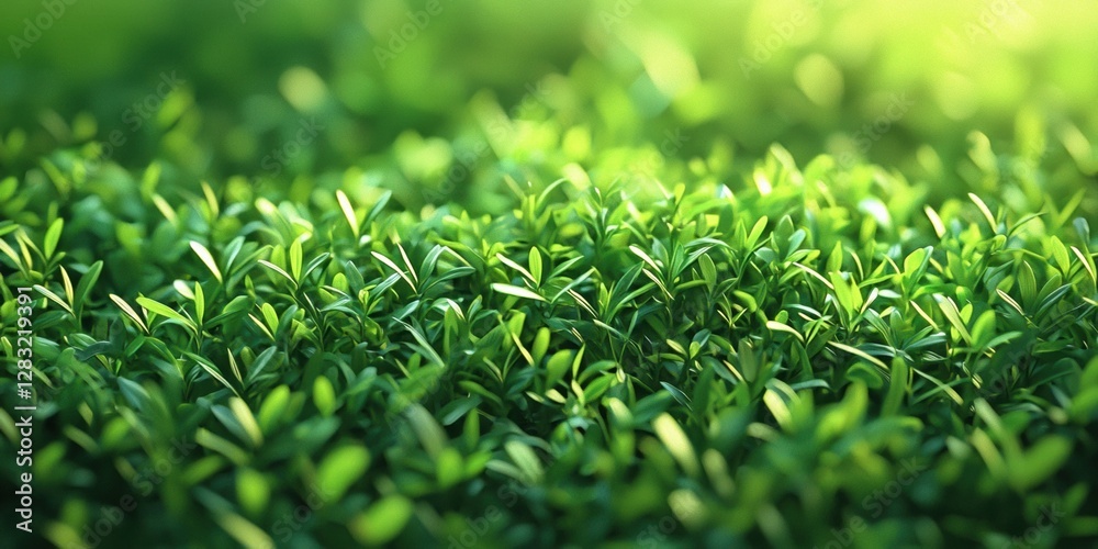 Beautiful green grass background with a bokeh effect Beautiful green grass background with a bokeh effect