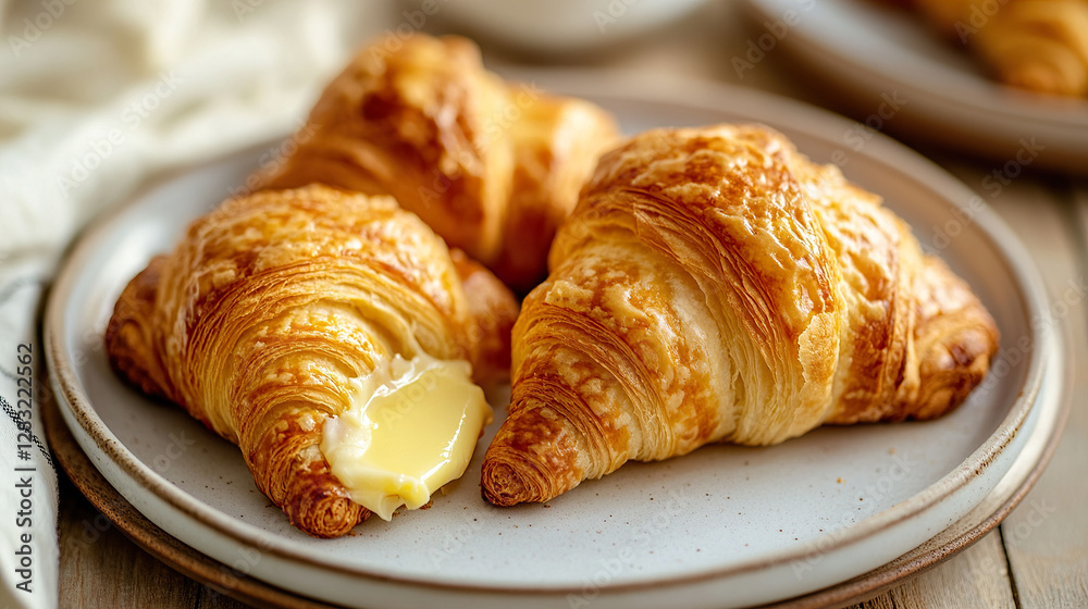 Fresh Croissants & Butter
Fresh Croissants & Butter