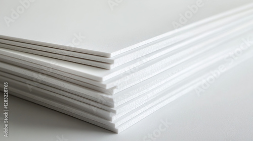 Polystyrene Sheets Texture
 photo