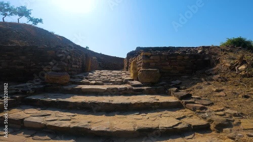 Ancient Dholavira Harappan Civilization Archaeological Site