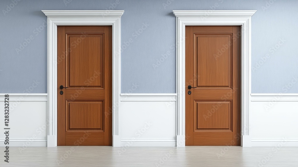 Classic Wooden Door Interior Design Classic Wooden Door Interior Design