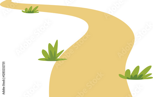 Nature Path Way Vector