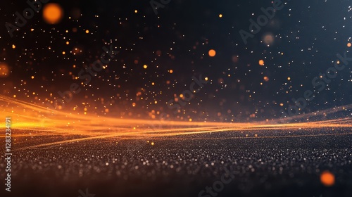yellow line background of light speed motion. yellow fast motion background design faster. conceptual texture of digital technology, high speed and space black