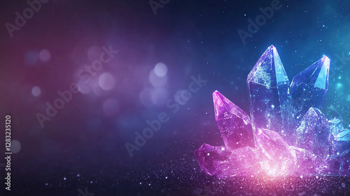 Gout Crystals: Abstract Glow
 photo