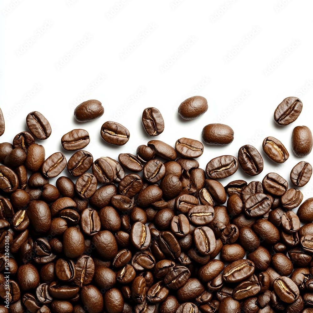Fototapeta premium Roasted Coffee Beans Close-up