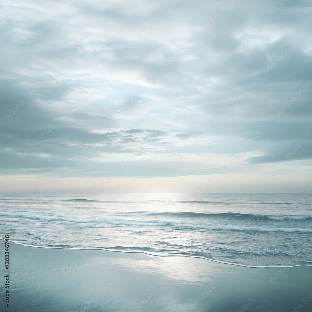 Serenity Beyond the Horizon: The Artful Dance of Light and Sea in Quiet Respite Serenity Beyond the Horizon: The Artful Dance of Light and Sea in Quiet Respite