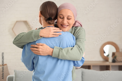 Mature woman after chemothe...