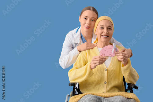Mature woman after chemothe...