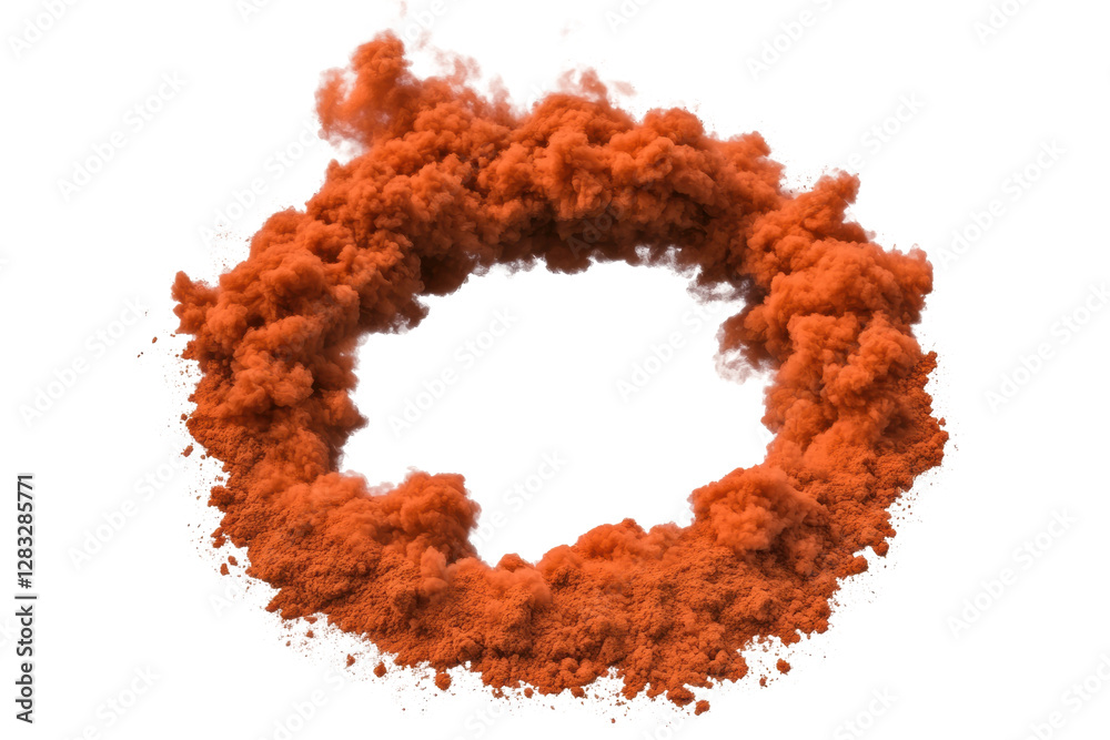Dynamic fire element with vibrant orange hues, cut out Dynamic fire element with vibrant orange hues, cut out