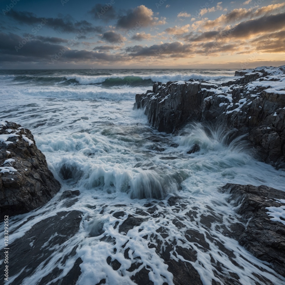 Fototapeta premium sea and rocks