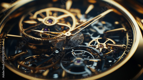 Wallpaper Mural old watch mechanism Torontodigital.ca