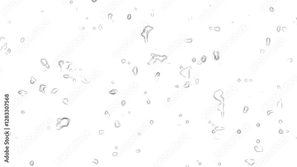 Colony of bacteria moving view from microscope Colony of bacteria moving view from microscope