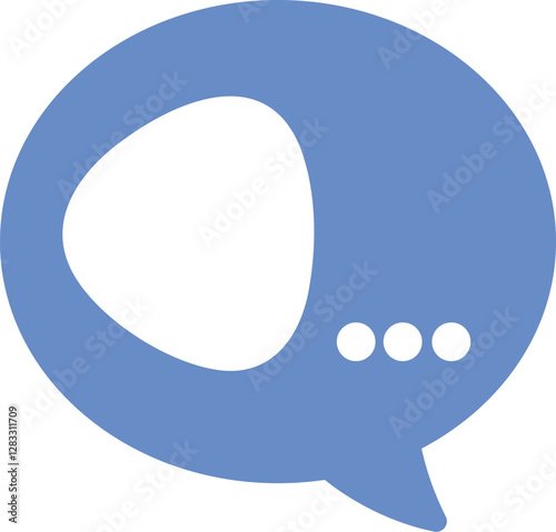 message and video calling icon