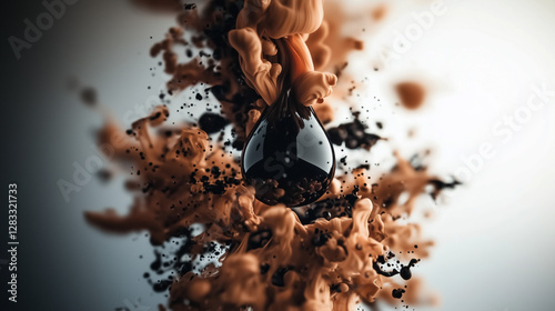Ink spreads, voice emerges....