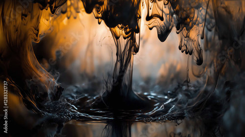 Abstract, striking image sy...