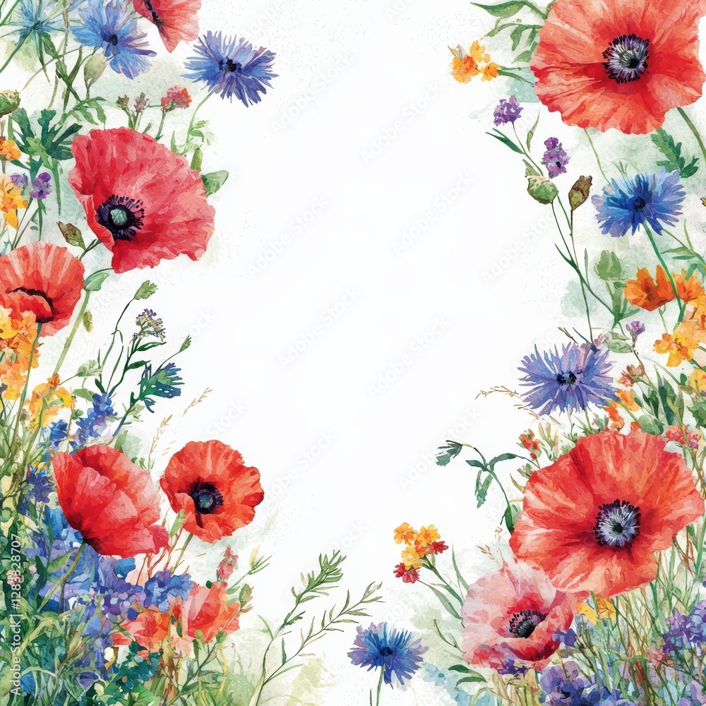 Obraz premium Flowers background