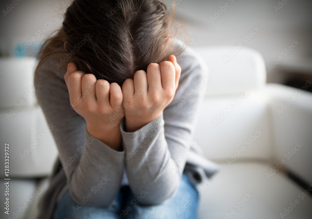 teen girl in crisis
