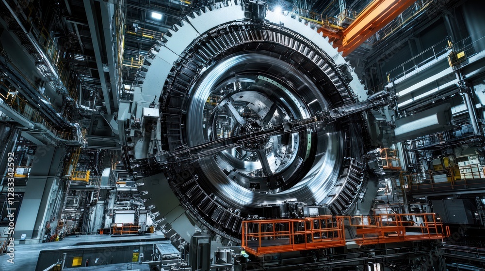 Gigantic Industrial Machine: A Marvel of Engineering Gigantic Industrial Machine: A Marvel of Engineering