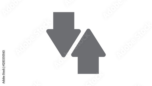 up down arrow sign