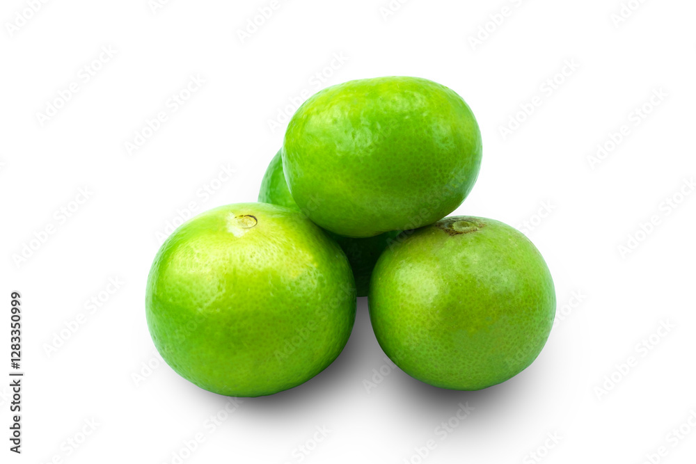 Heap fresh lime fruits isolated on white background clipping path close up stacking Heap fresh lime fruits isolated on white background clipping path close up stacking