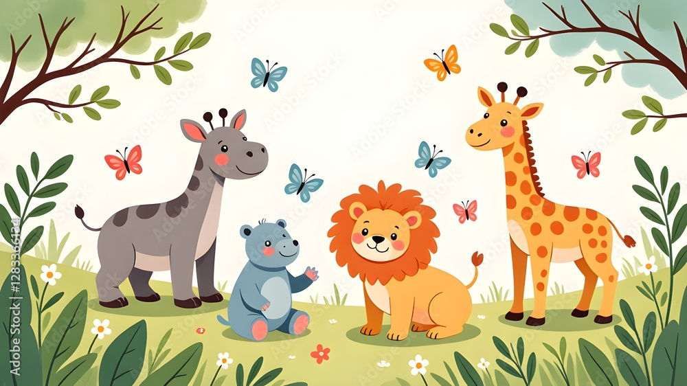 Obraz premium Fairy Tale Forest Partners