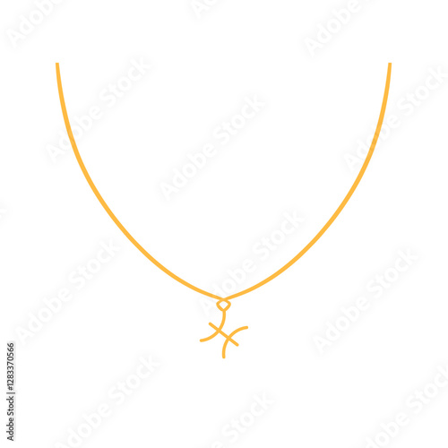 Pisces Zodiac Necklace – Free-Spirited Water Bearer Pendant