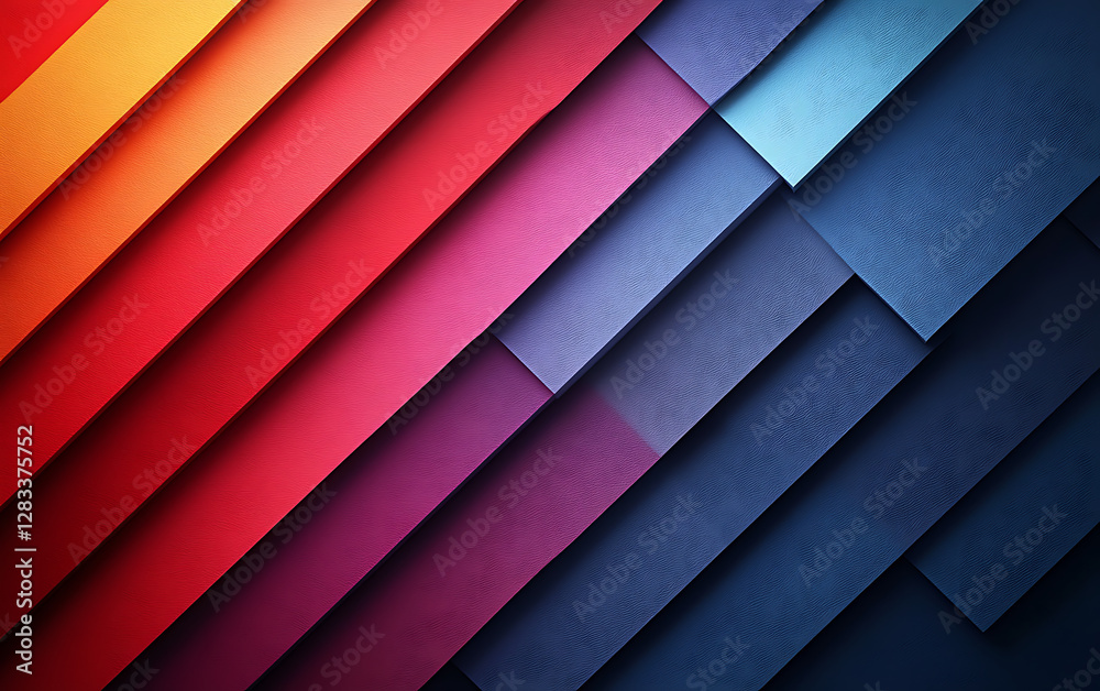 Obraz premium Modern Material Design Gradient Banner Background