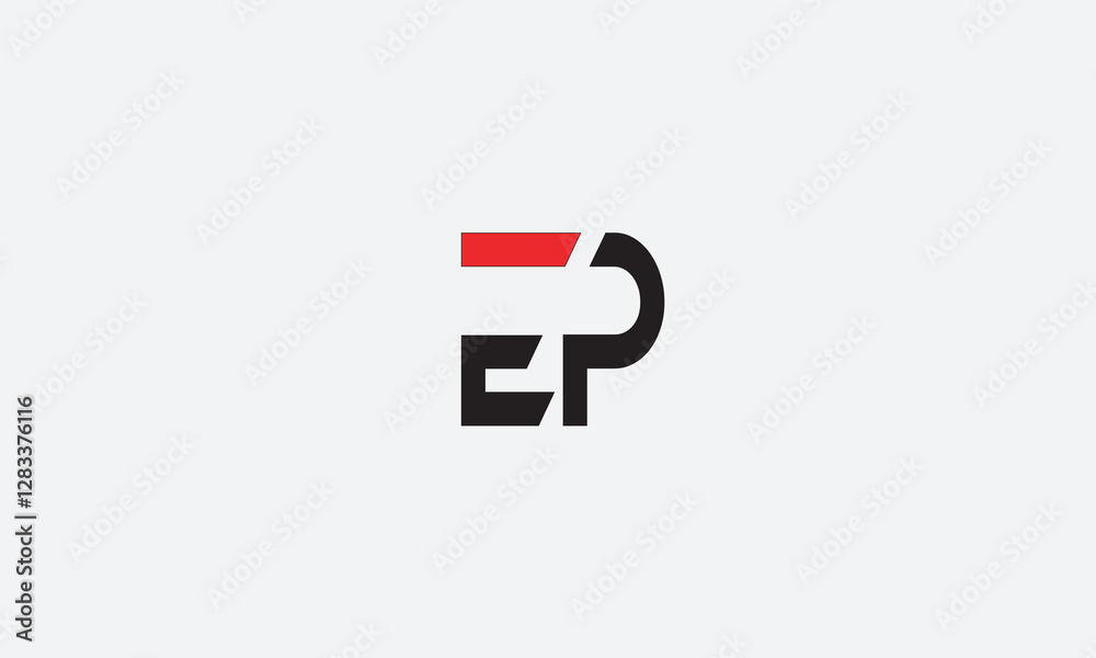 EP, PE, E , P , Abstract Letters Logo Monogram EP, PE, E , P , Abstract Letters Logo Monogram