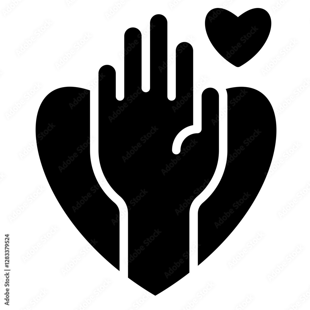 Obraz premium Volunteer Icon