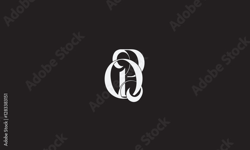 QP, PQ, P , Q , Abstract Letters Logo Monogram