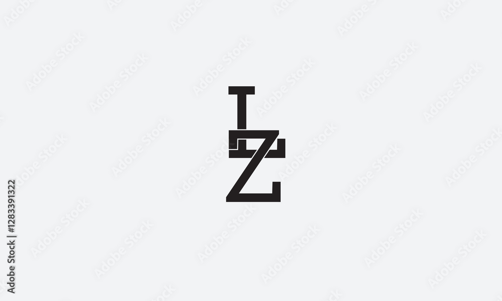 LZ, ZL, Z , L , Abstract Letters Logo Monogram LZ, ZL, Z , L , Abstract Letters Logo Monogram