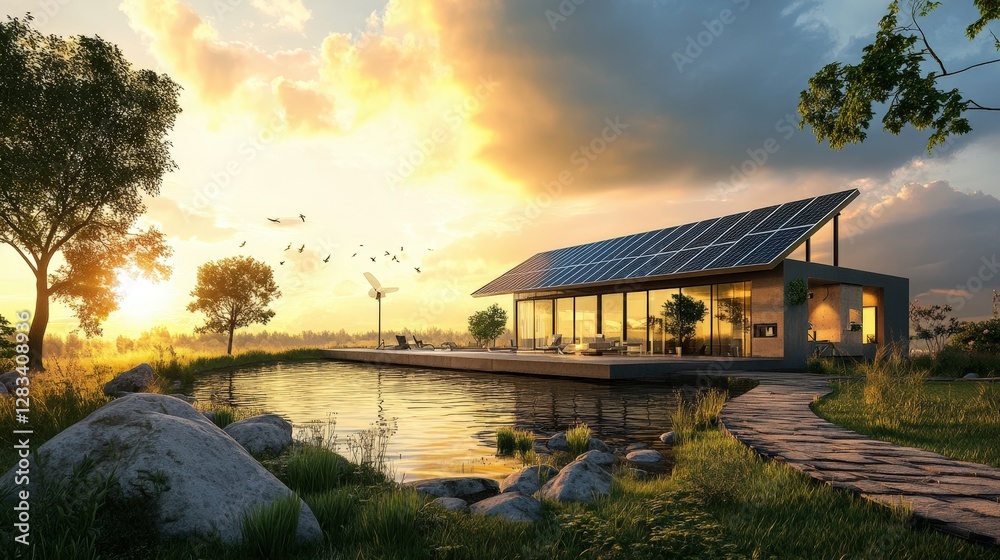 A sustainable energy project focused on integrating solar power with hydrogen fuel cells to create an eco-friendly energy cycle for commercial and residential use A sustainable energy project focused on integrating solar power with hydrogen fuel cells to create an eco-friendly energy cycle for commercial and residential use