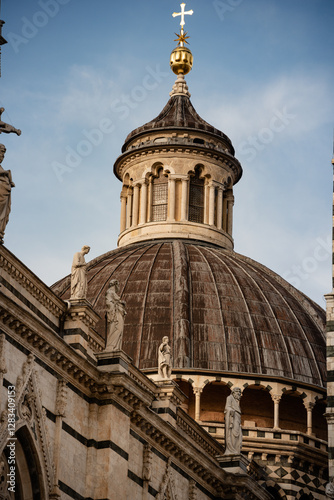 The beautiful Siena in Tuscany, Italy